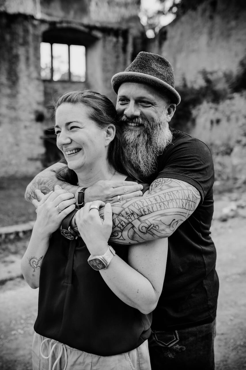 Jens Klasen mit seiner Frau